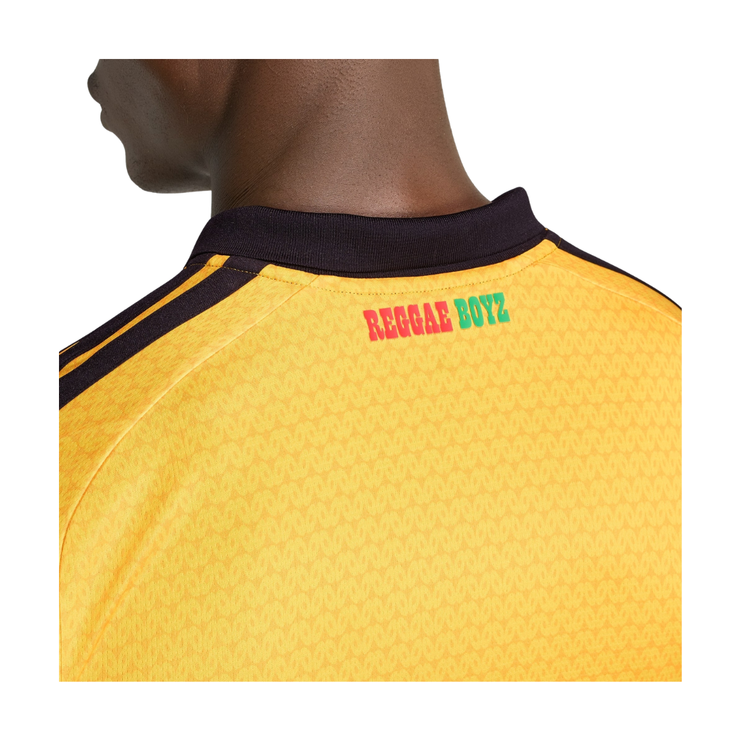 JFF JAMAICA MAGLIA GARA UFFICIALE HOME ADIDAS X BOB MARLEY 2026