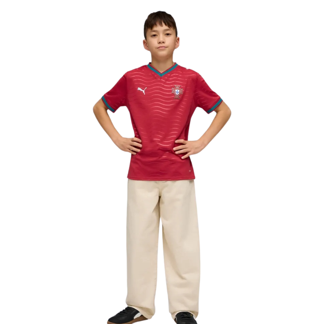 FP PORTOGALLO MAGLIA GARA UFFICIALE HOME PUMA 2026 KIDS