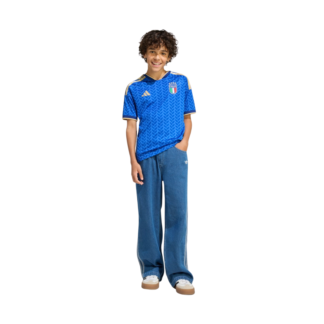FIGC ITALIA MAGLIA GARA UFFICIALE HOME ADIDAS 2026 KIDS
