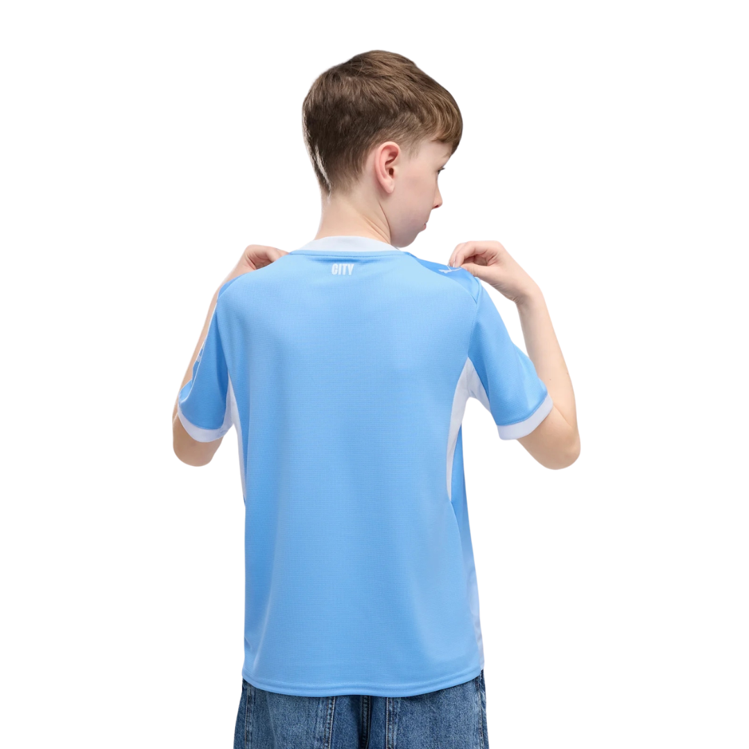 FC MANCHESTER CITY MAGLIA GARA UFFICIALE HOME PUMA 2026-2027 KIDS